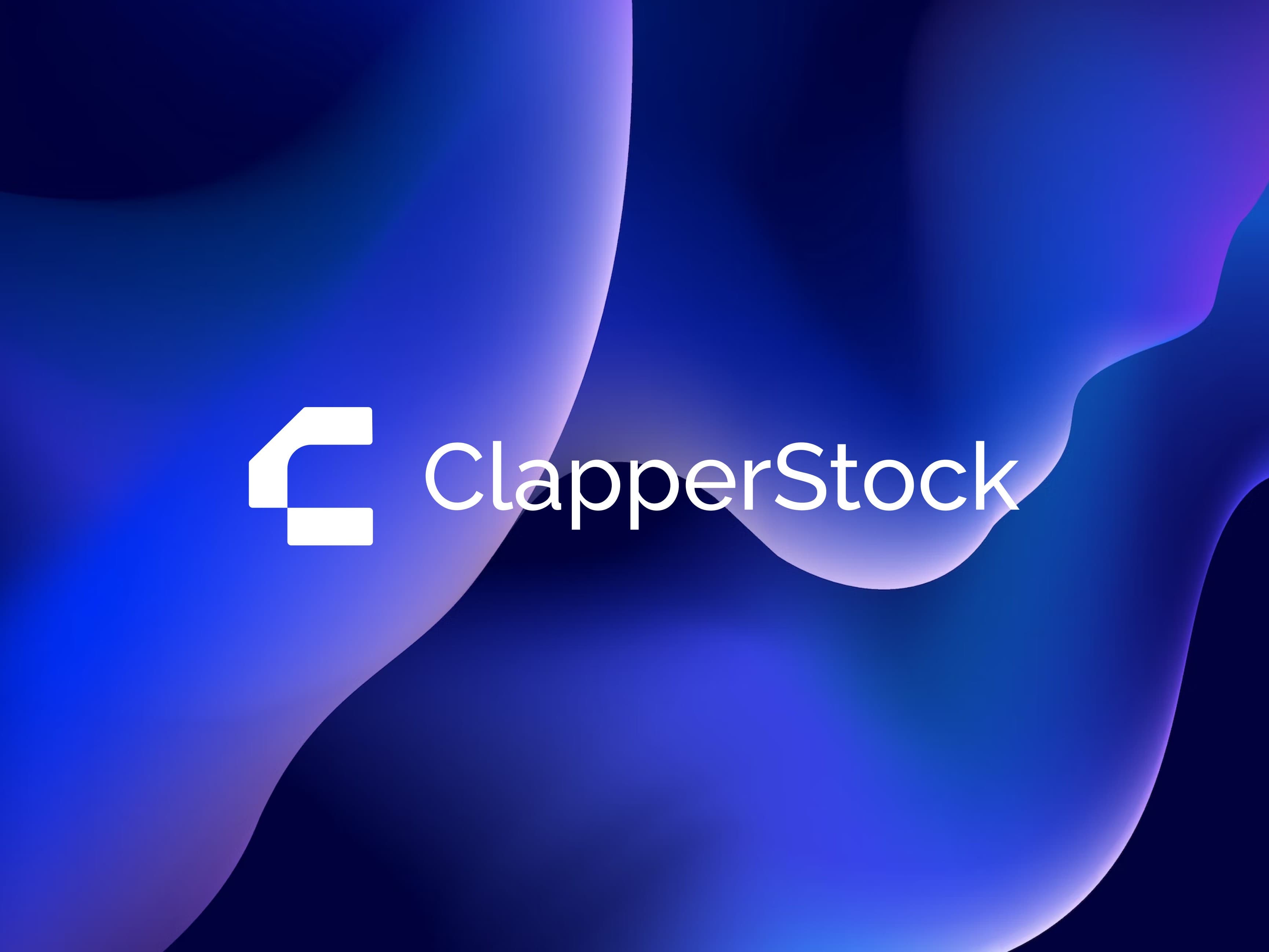 ClapperStock — case study visual 2